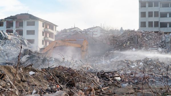 Apartment Demolition in Fresno