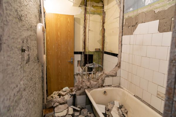 Shower Tile Demolition in Fresno
